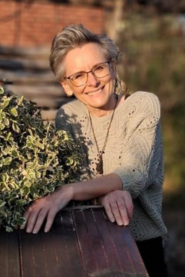 Manuela in der Natur